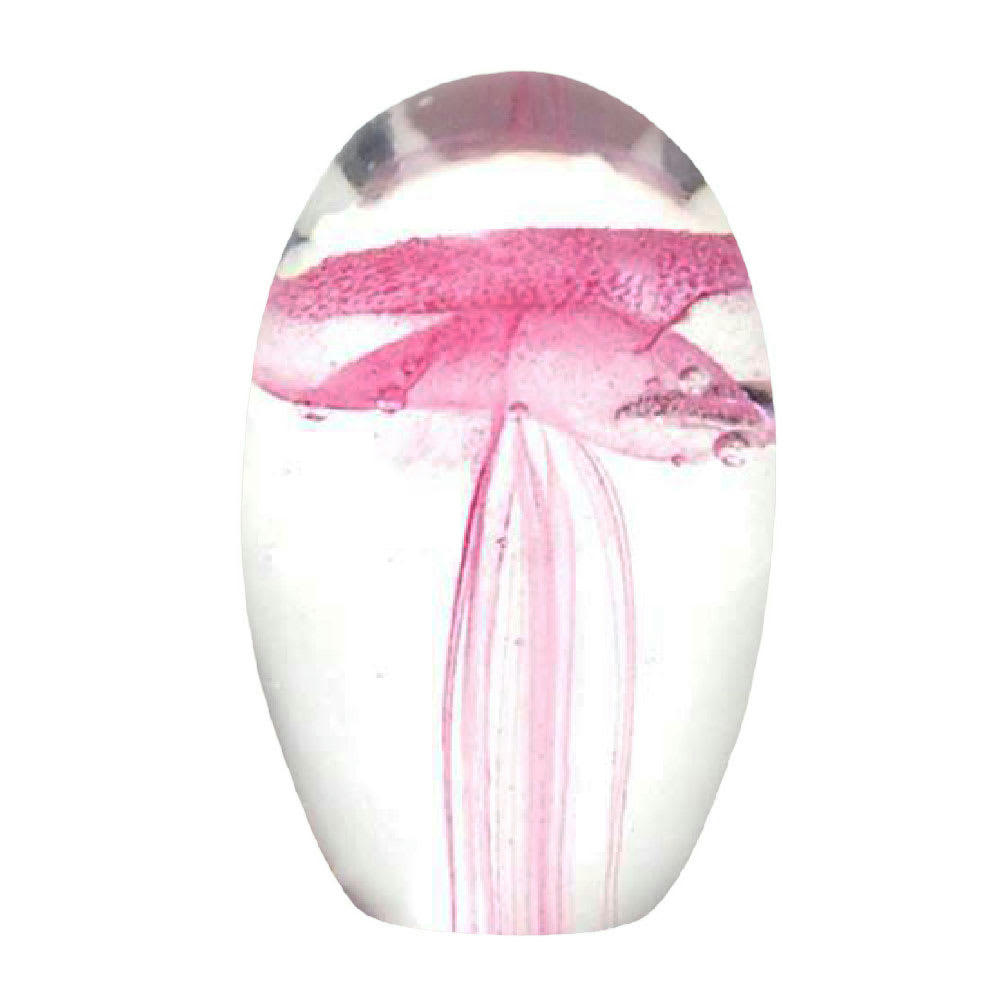 MÉDUSE - Presse papier méduse en verre H6cm