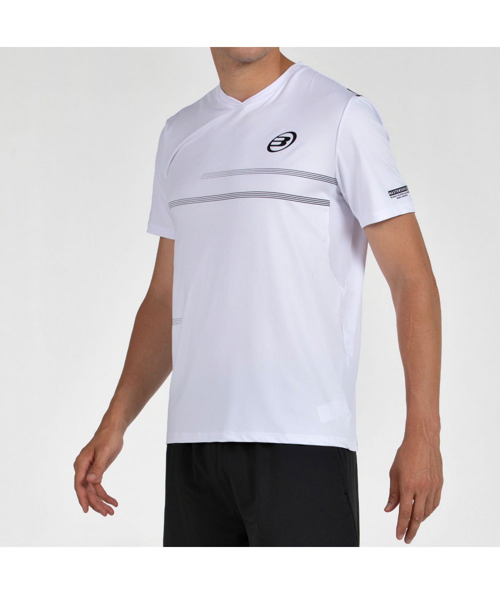 CAMISETA BULLPADEL MONTUNO BLANCO