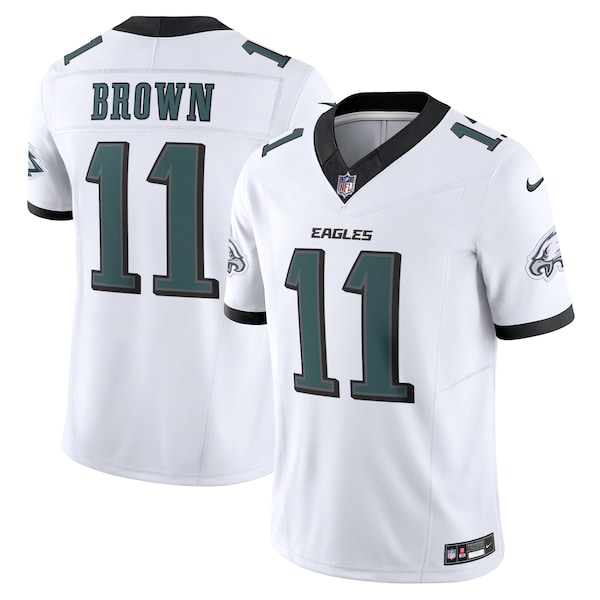 A.J. Brown Philadelphia Eagles Nike Vapor F.U.S.E. Limited Jersey - White/Black/Green