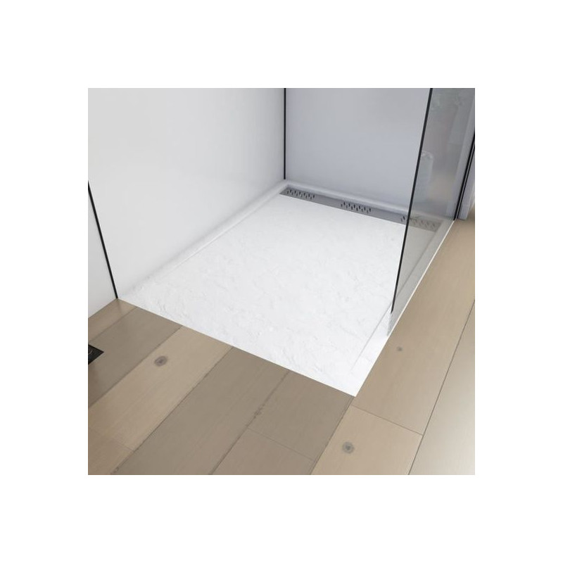 Receveur de douche Pedra rectangle 120 x 90 cm AURLANE