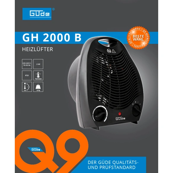 Heizlüftgerät »GH 2000 B«, 2 kW