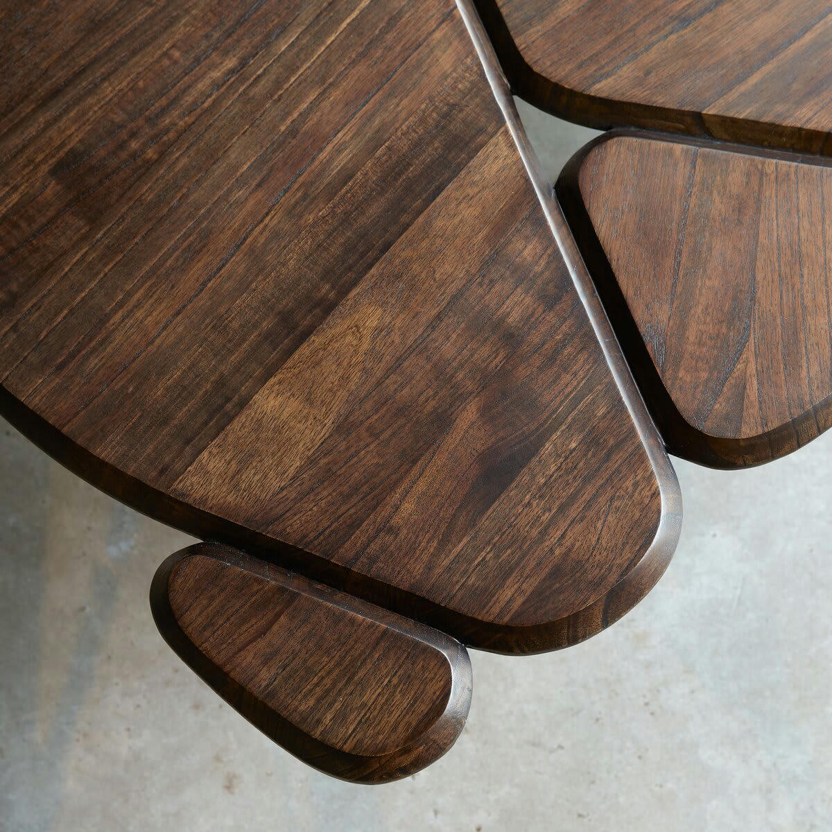 AGAR - Table basse en mindi et métal