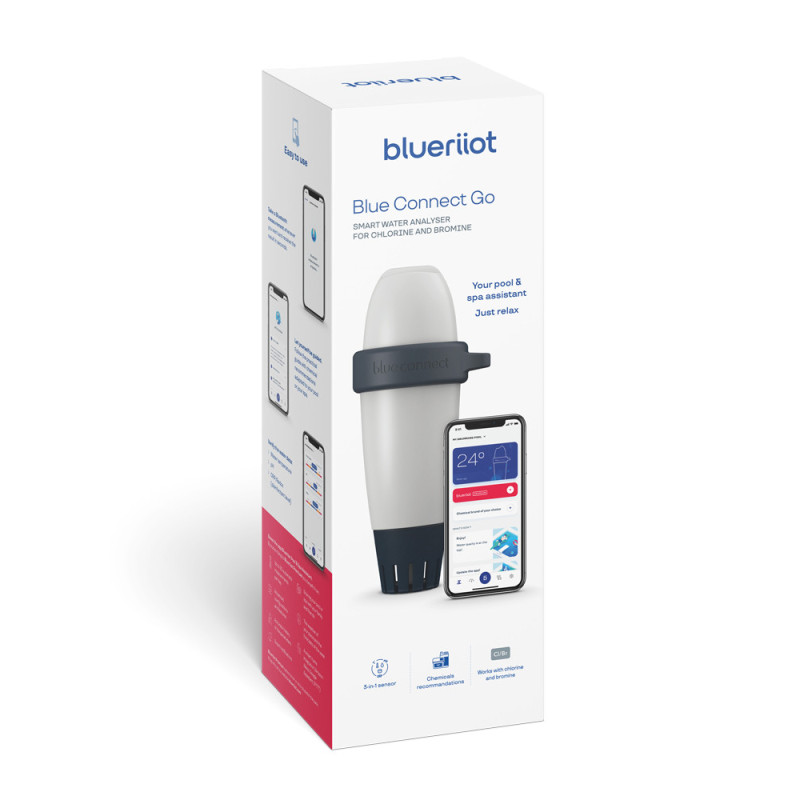 Analyseur d'eau connecté Blue Connect Go BLUERIIOT