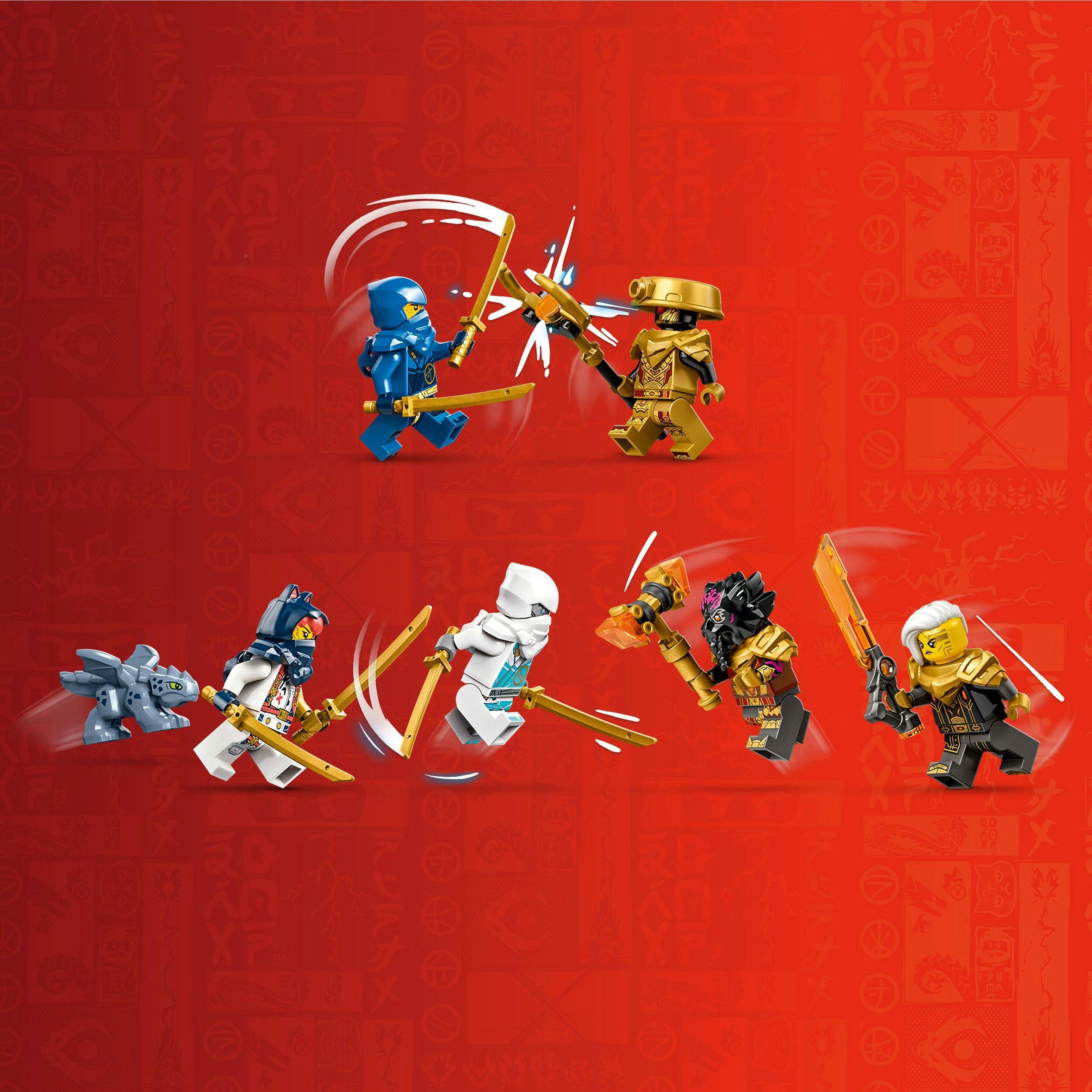 Lego Ninjago Elemental Dragon VS. The Empress Mech