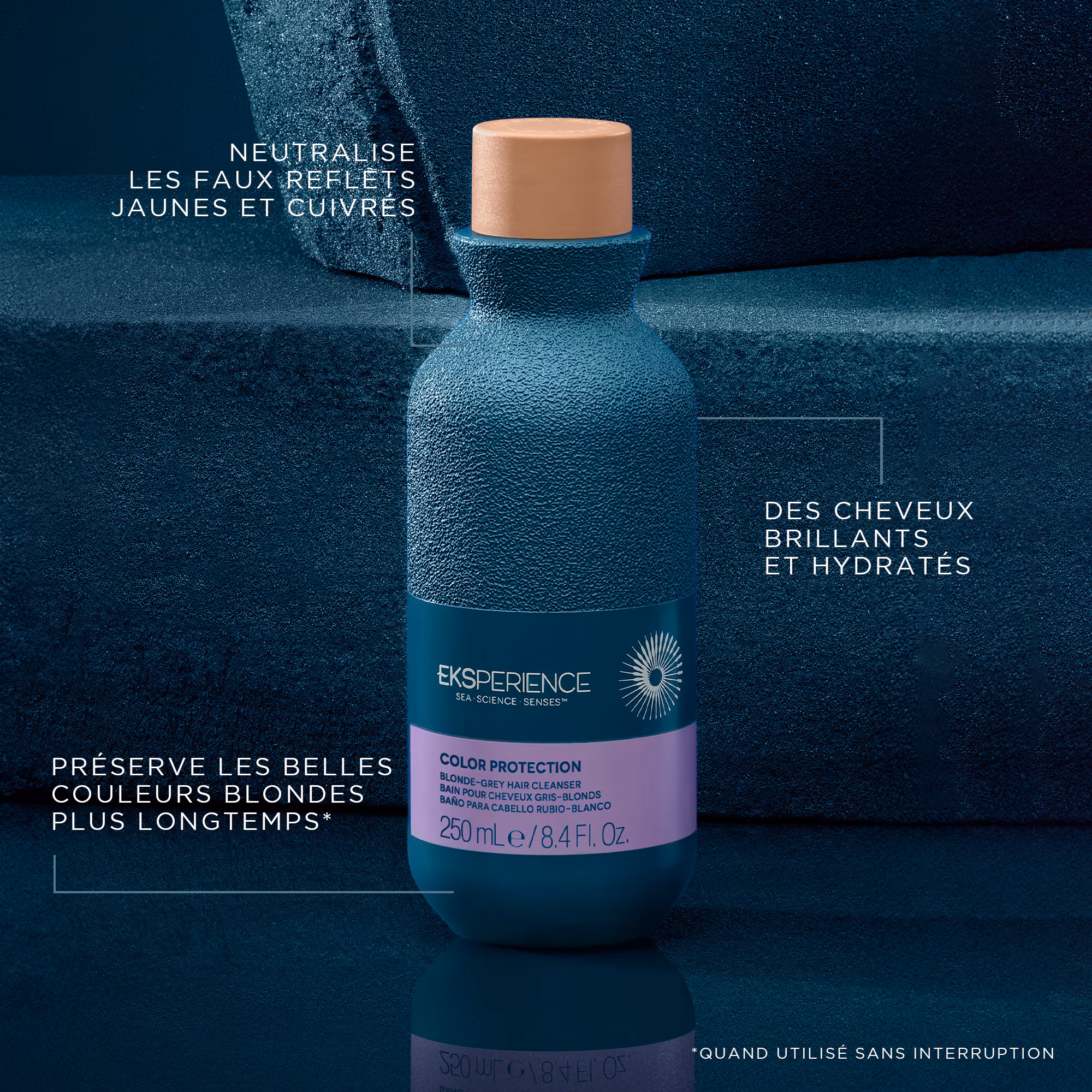 COLOR PROTECTIONBain pour cheveux gris & blonds