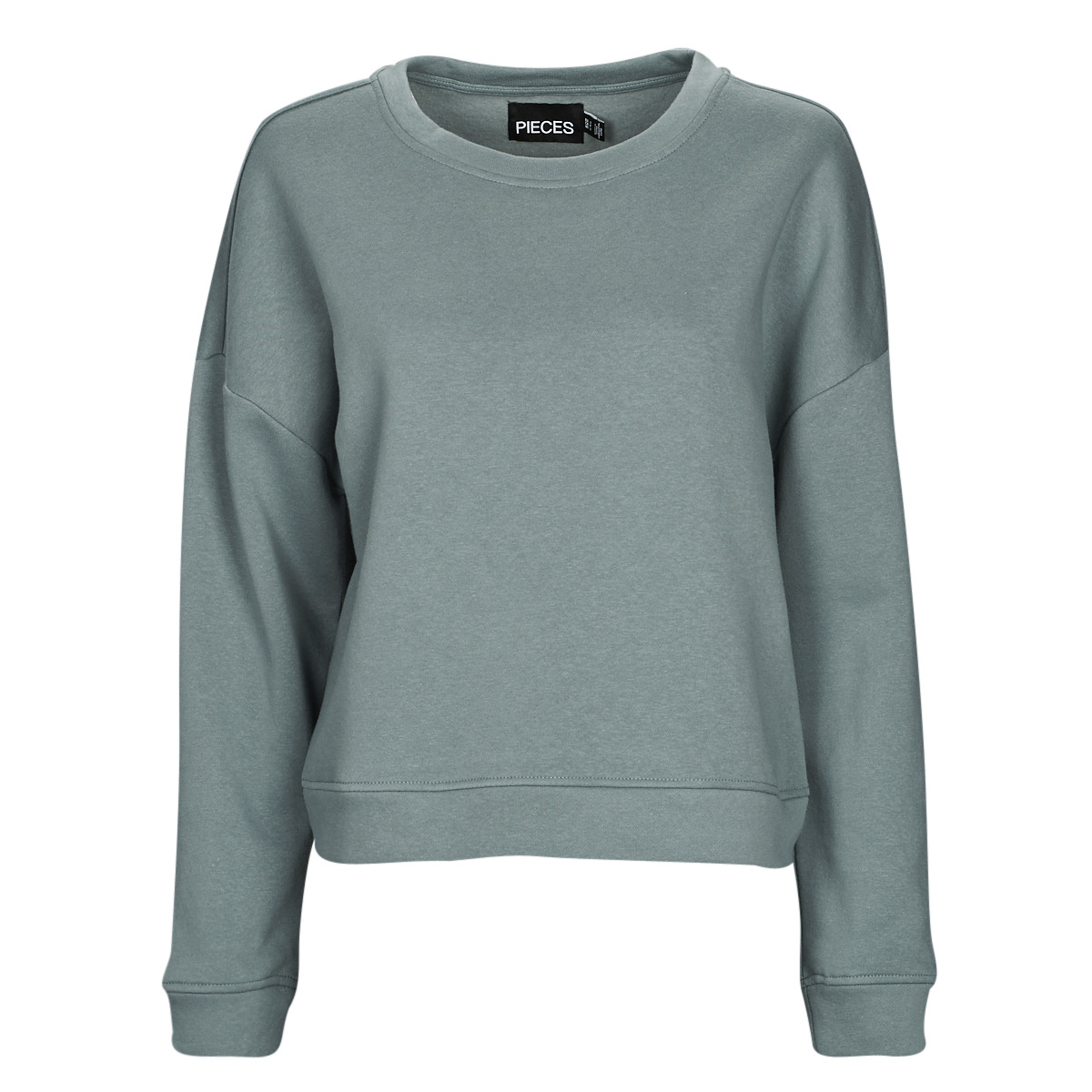 Pieces - PCCHILLI LS SWEAT - Green
