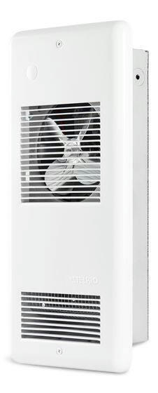 Stelpro Pulsair Wall Electric Fan Heater, 2000W, White