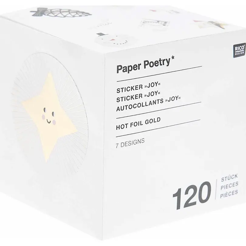 Sticker 120er-Set Joy