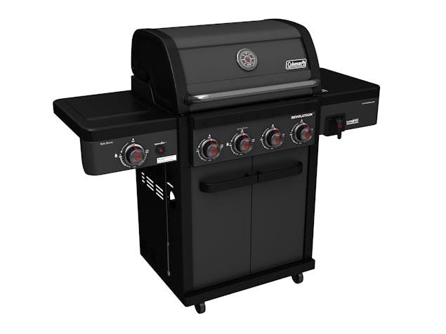 Coleman Revolution&trade; 4 Burner with Wok Burner - Black Matte (COLREV4BMA)