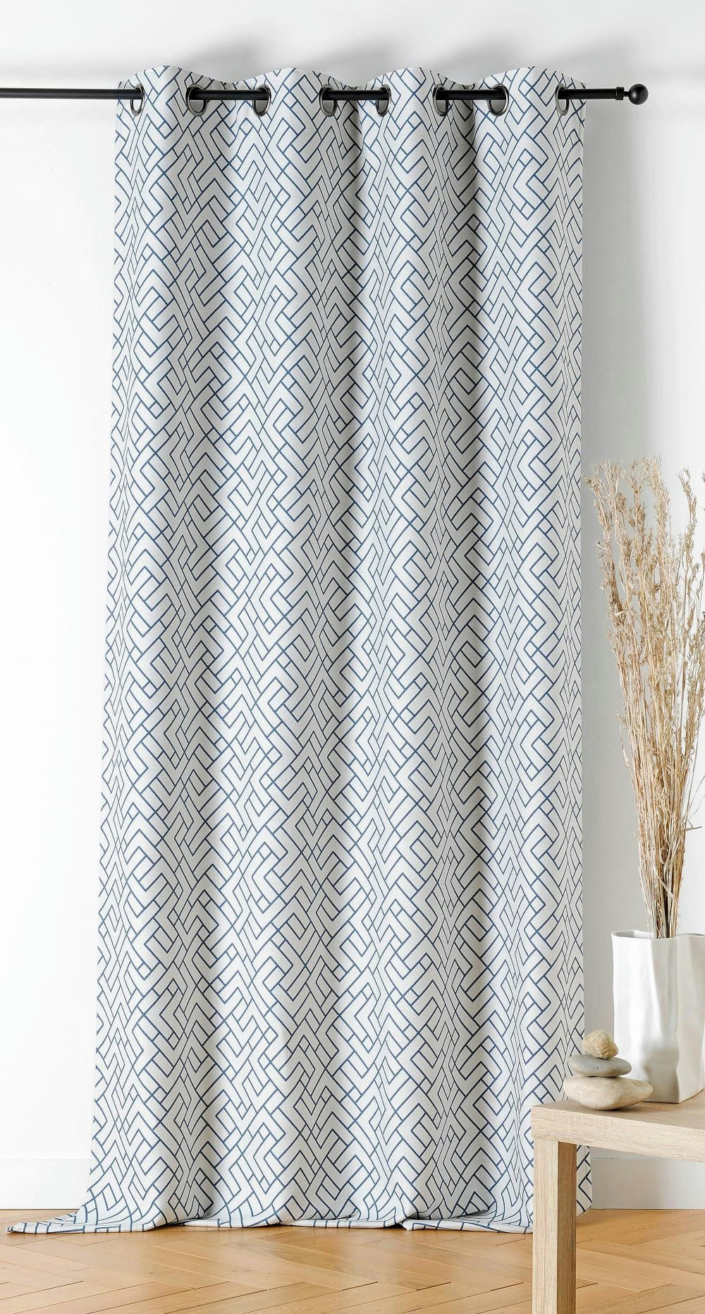 ARTICA - Rideau thermiques isolant bleu marine 140x240cm