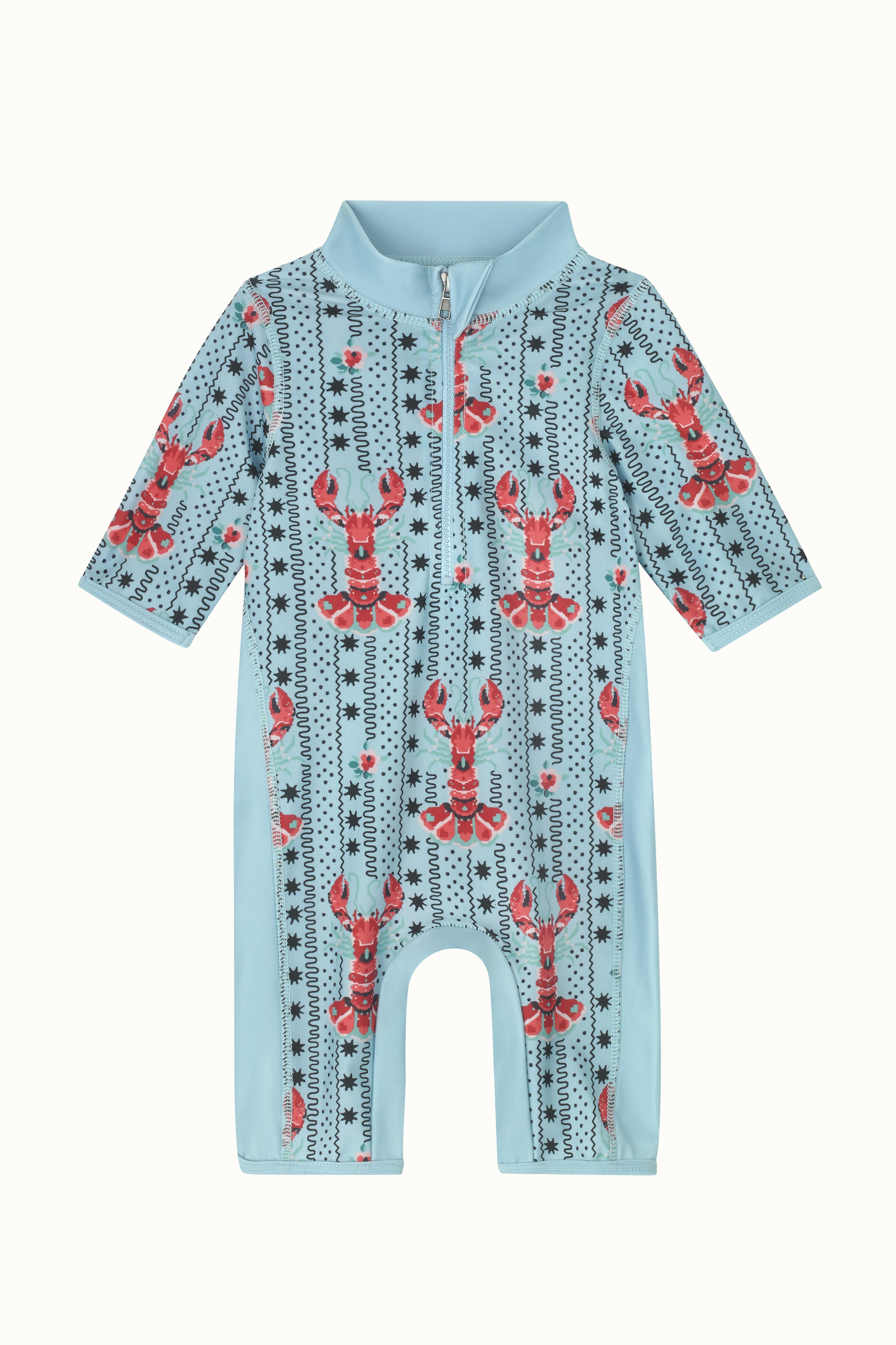 Lobster & Rose Baby Swim All-in-One (0-24 Months)