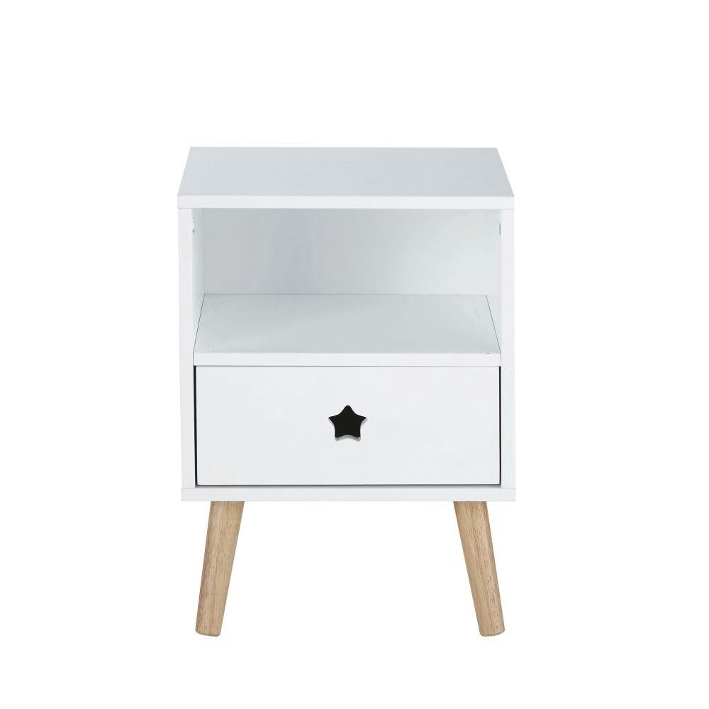 Dreams - Table de chevet enfant blanche