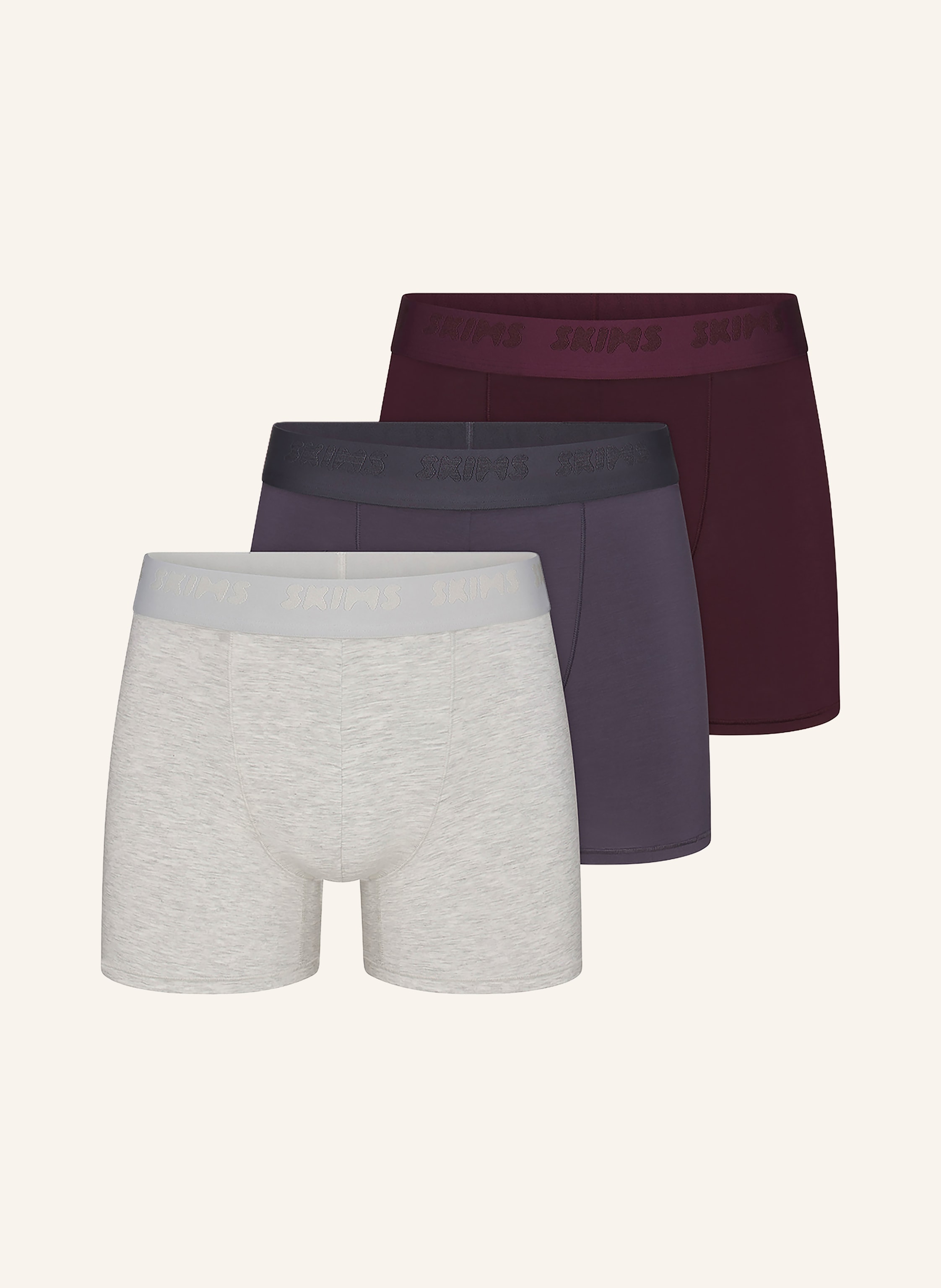 SKIMS 3er-Pack Boxershorts SKIMS STRETCH