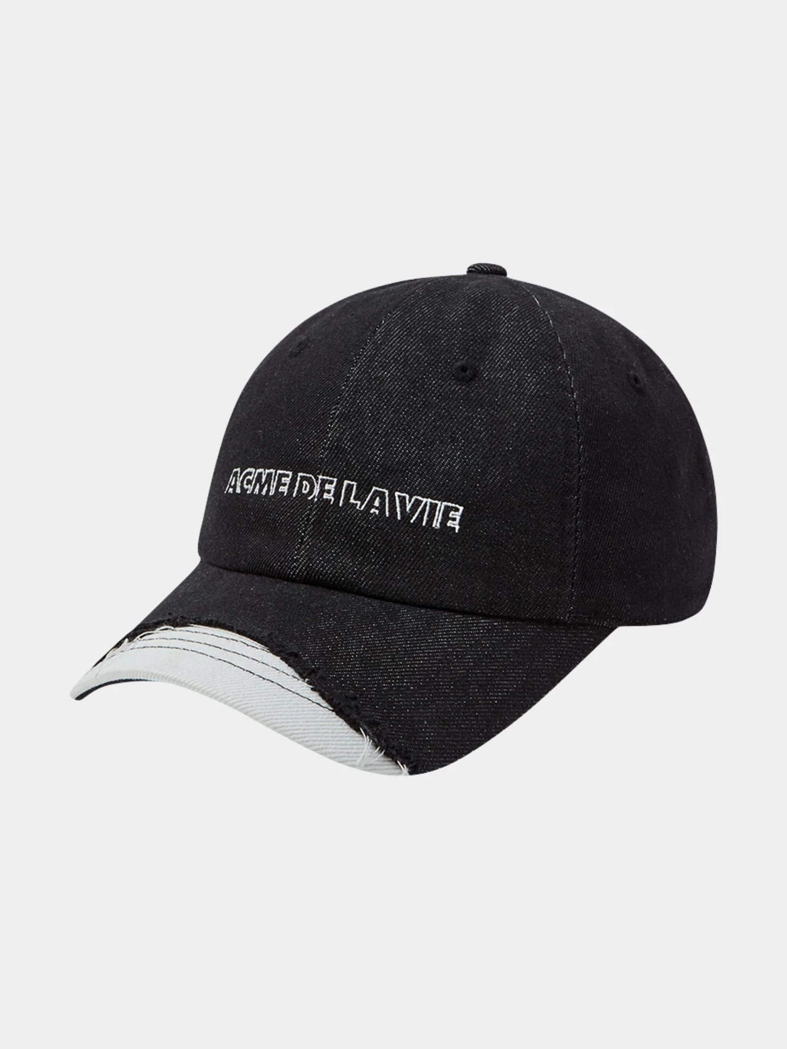 Damage Washing Denim Ball Cap