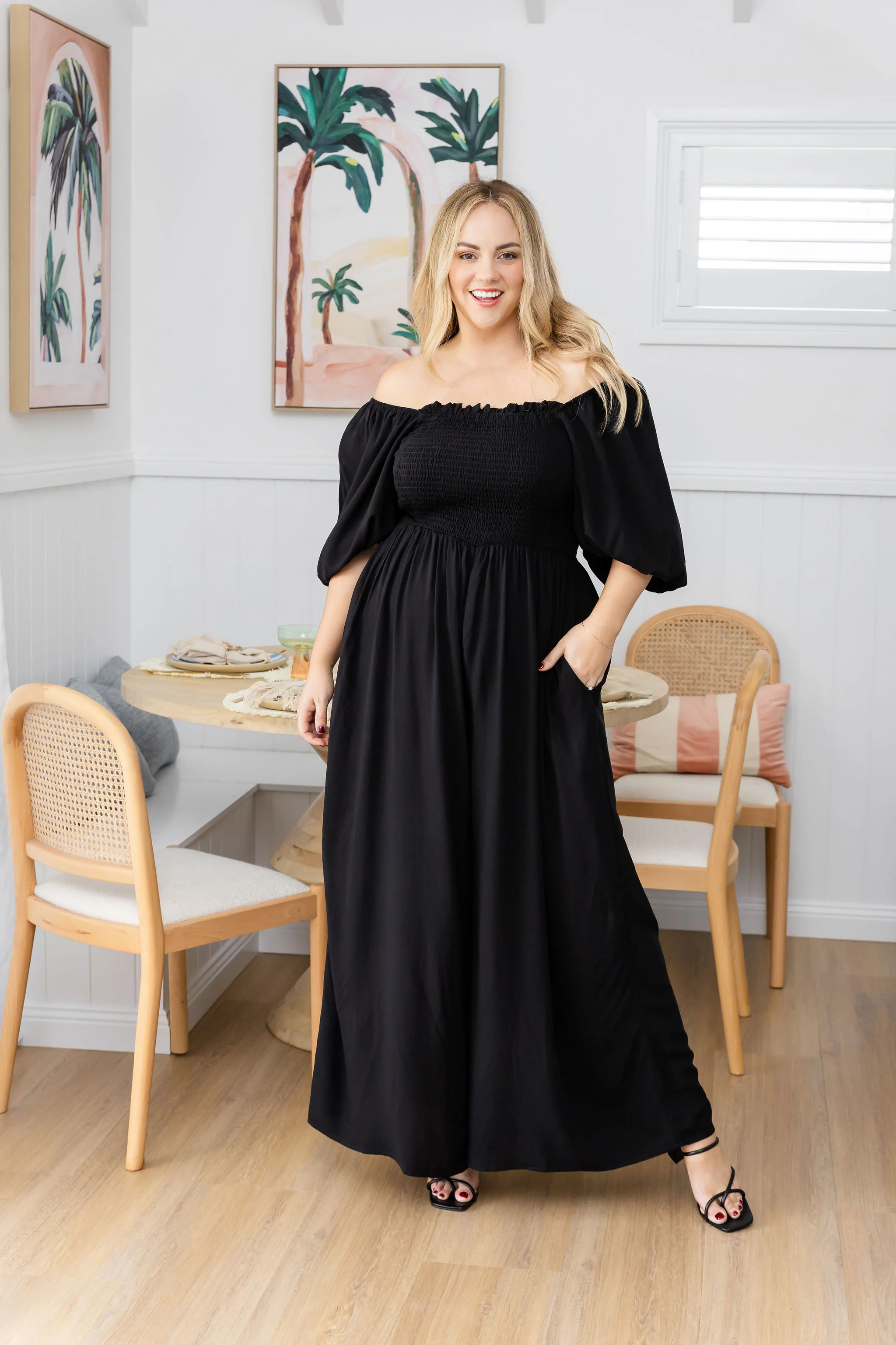 Emily Jumpsuit in Black