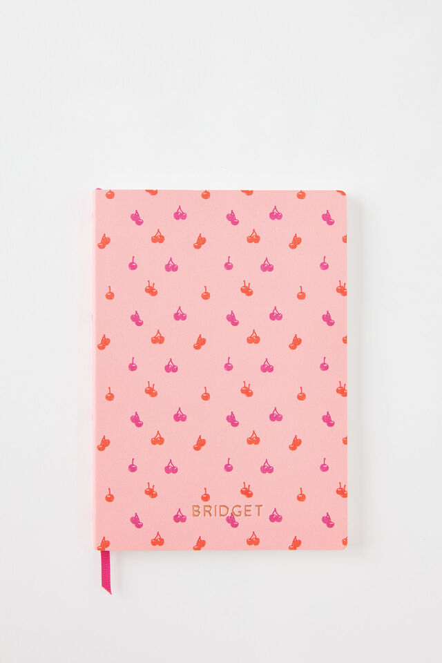 Personalised A5 Soft Cover Lined Notebook