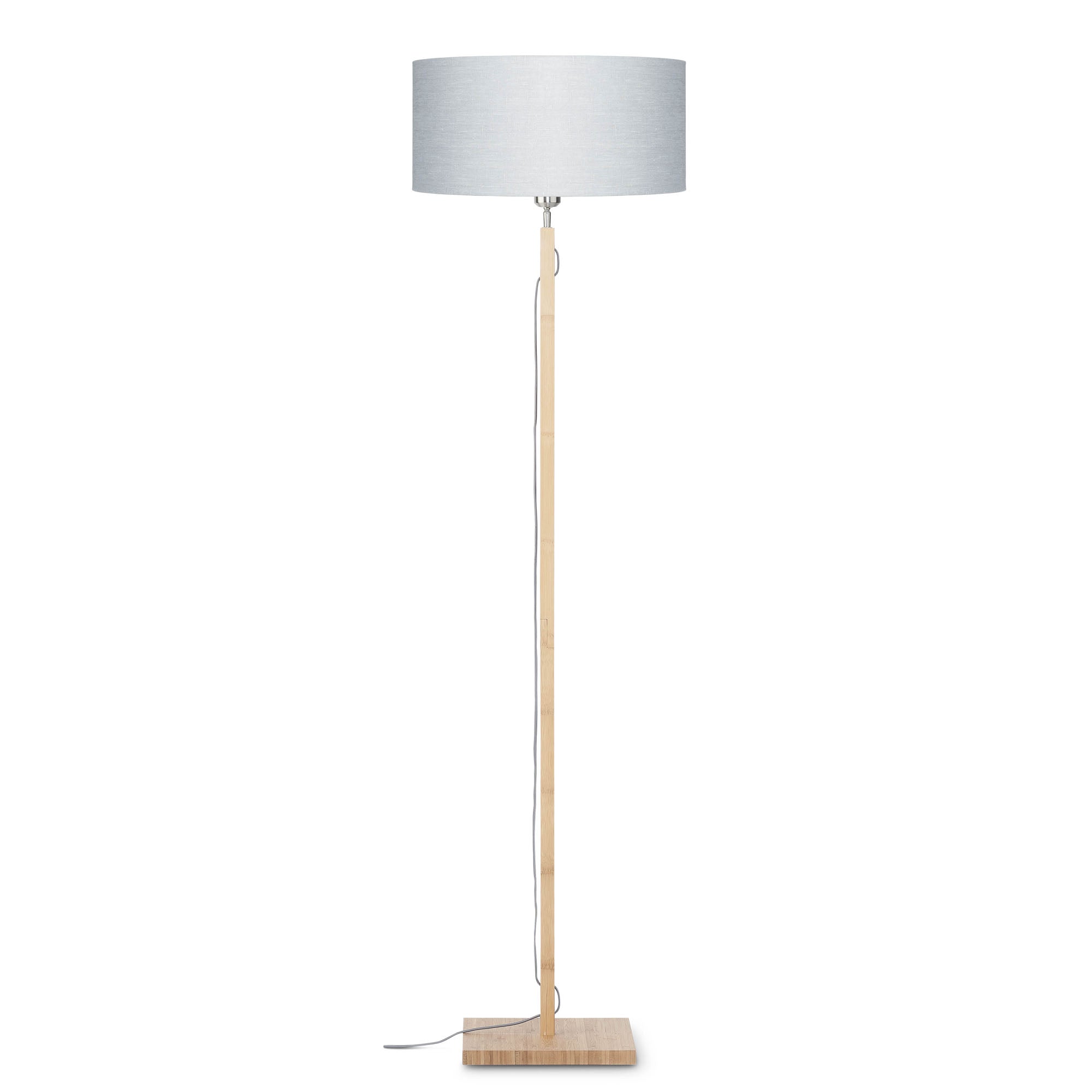 GOOD&MOJO vloerlamp Fuji - grijs - Ø47cm