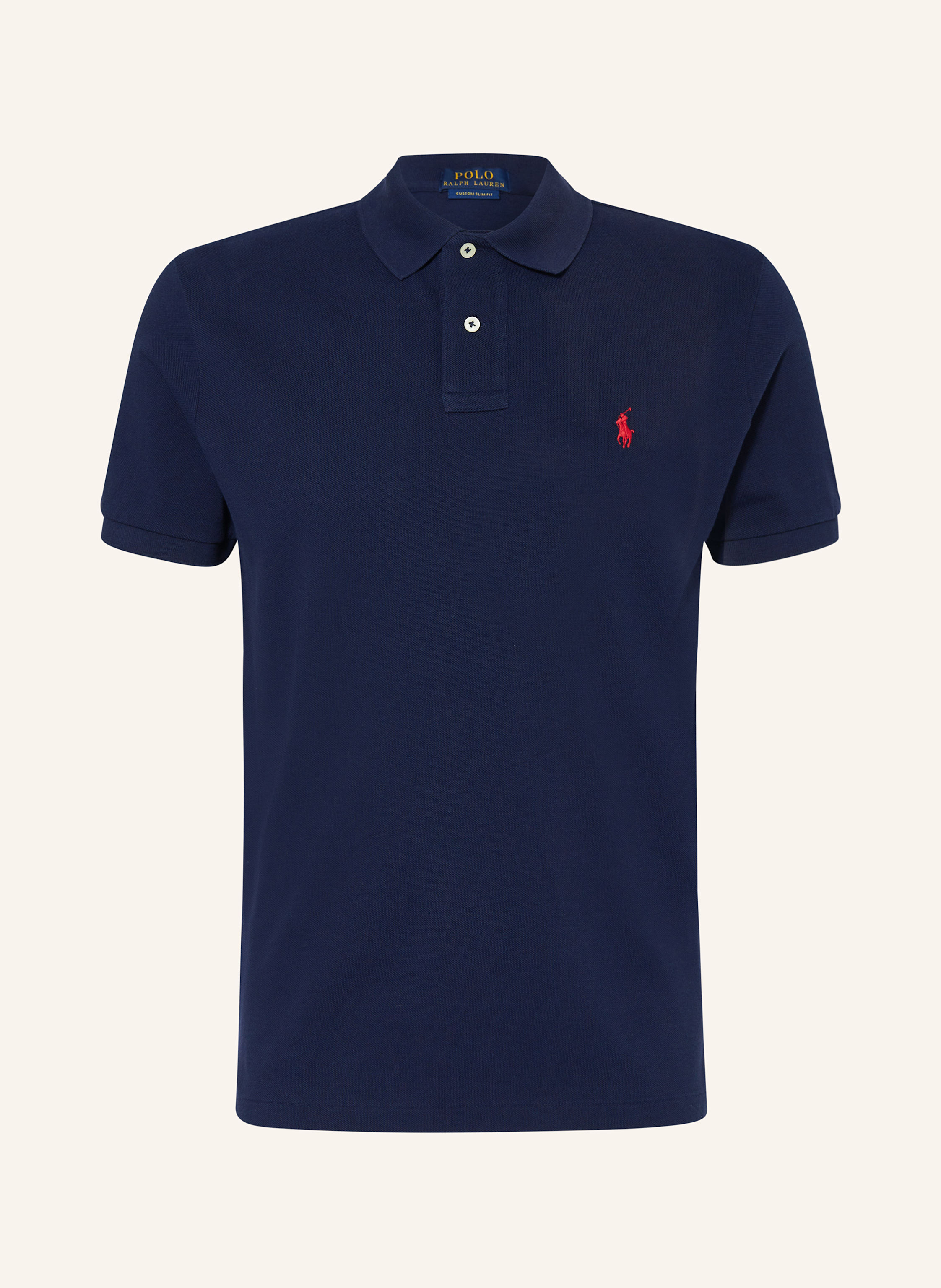 POLO RALPH LAUREN Piqué-Poloshirt Custom Slim Fit