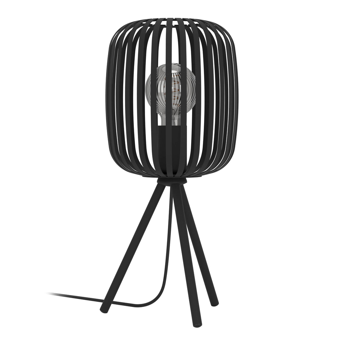 EGLO tafellamp Romazzina - e27 - ø 20 cm - zwart