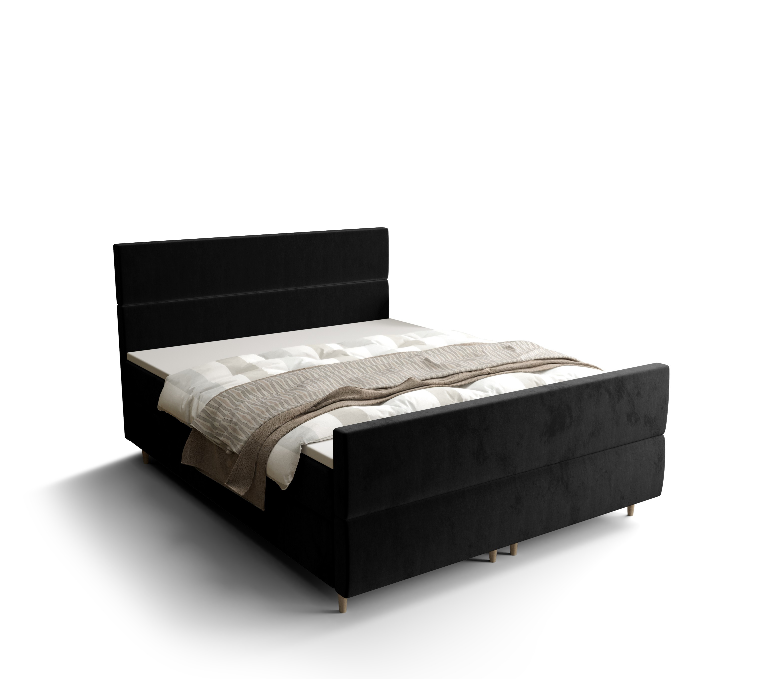 Łóżko kontynentalne LENO PLUS - 160x200 Itaka 15