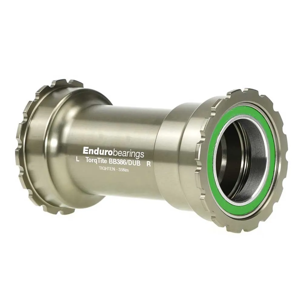 Enduro Bearings BKSR-0167 TorqTite BB386/DUB Stainless Steel bottom bracket