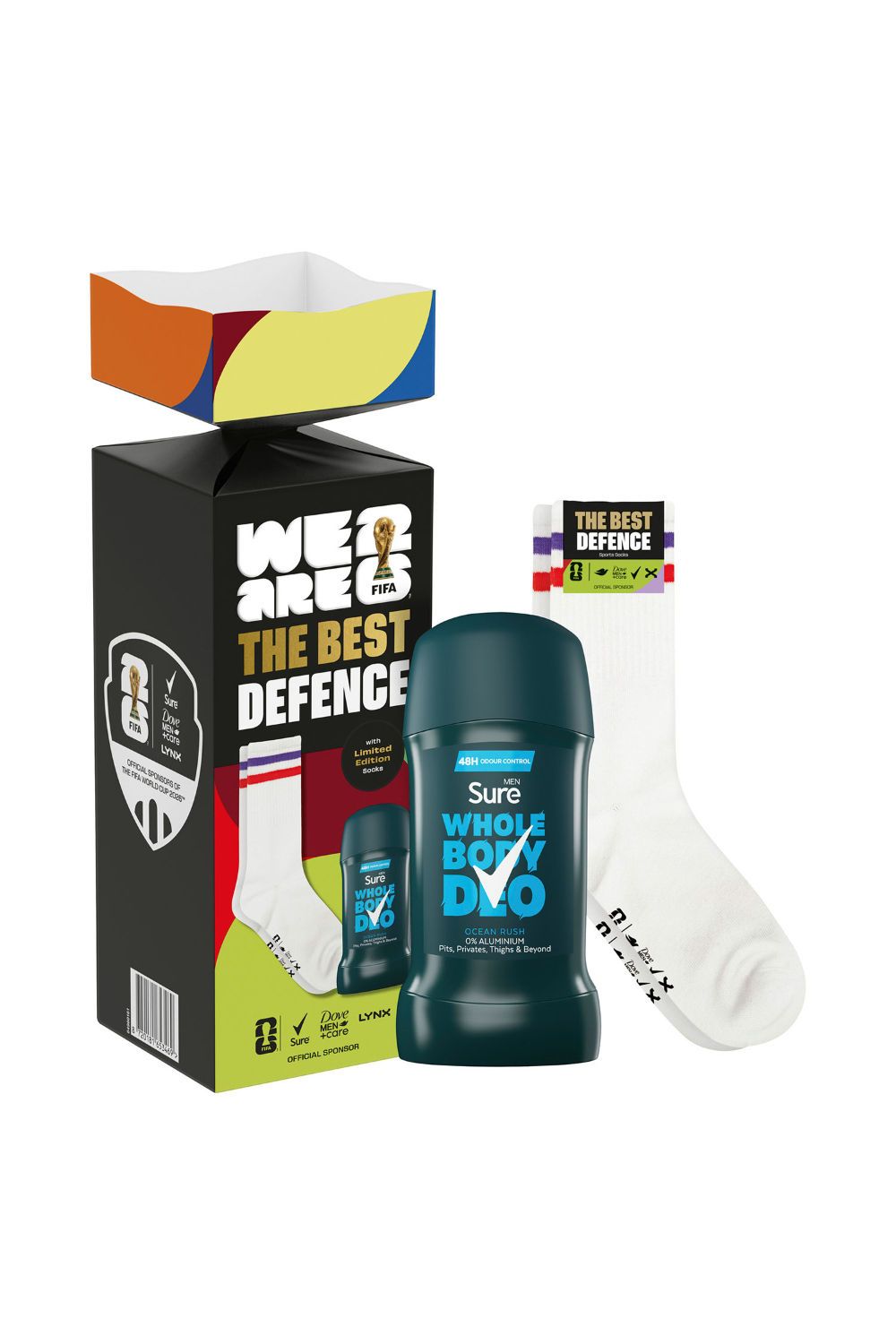 Sure The Best Defence FIFA 'Gift Set' Whole Body Deodorant & Socks