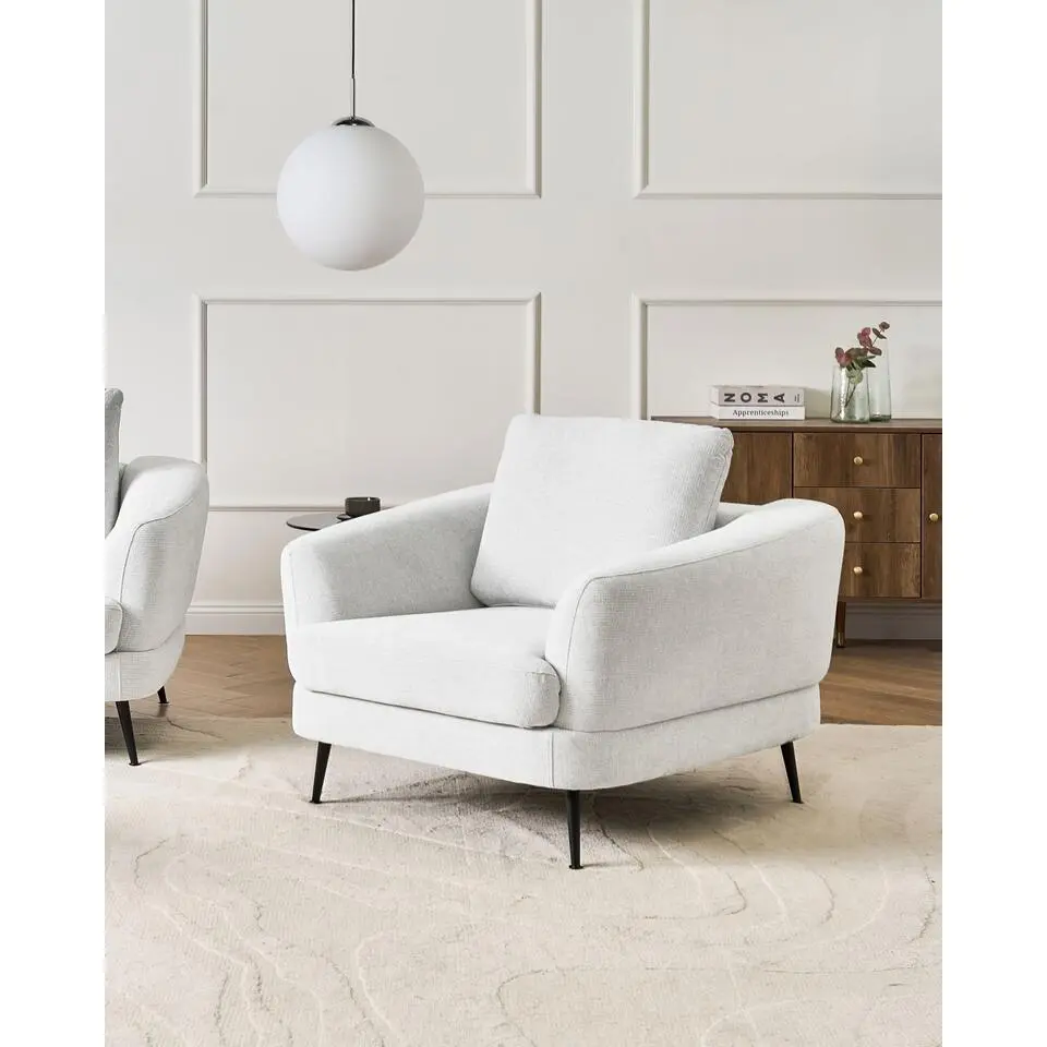 KJAER - Fauteuil - Gebroken wit - Polyester