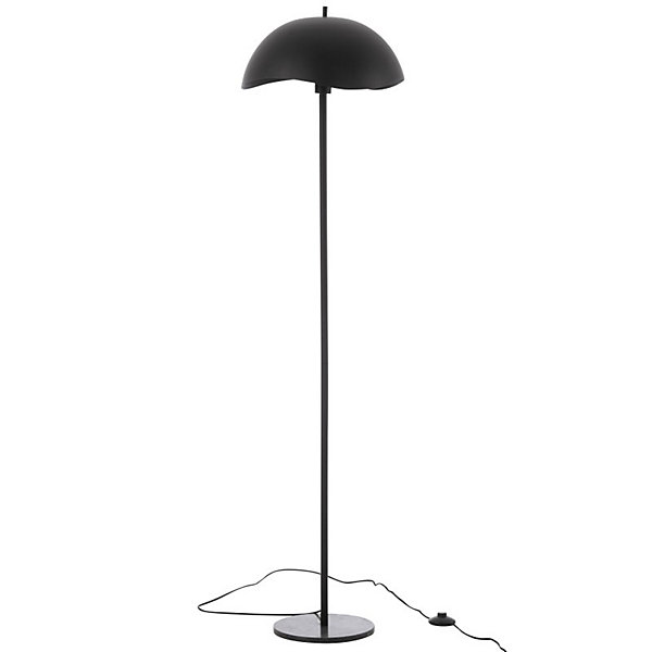 Lampe haute en métal noir 30x30x150 cm