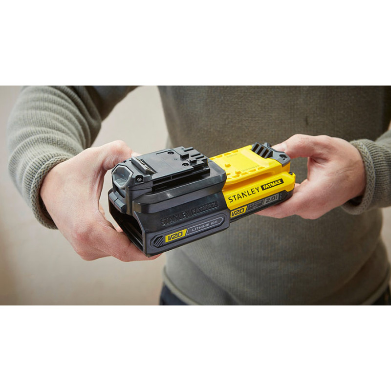 Adaptateur V20 pour batterie SFM Heritage STANLEY FATMAX