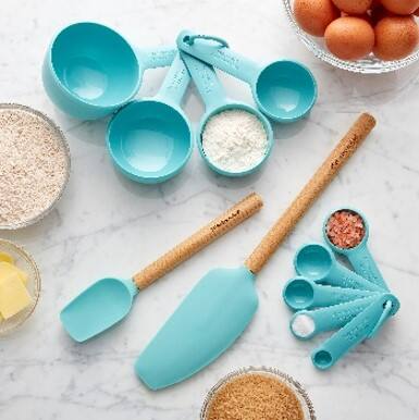 KitchenAid Stand Mixer Silicone Mix & Measure Baking Kit, 11-pc