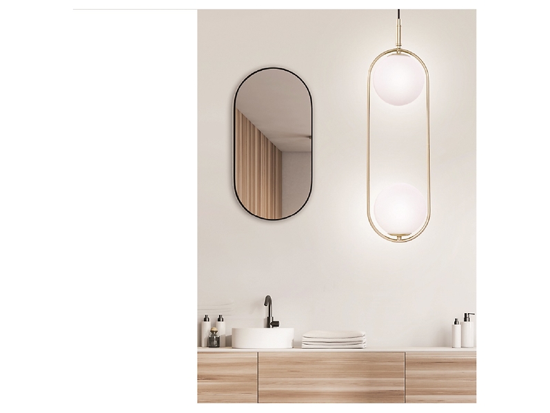 Lampa wisząca Cordel 2-punktowa złota