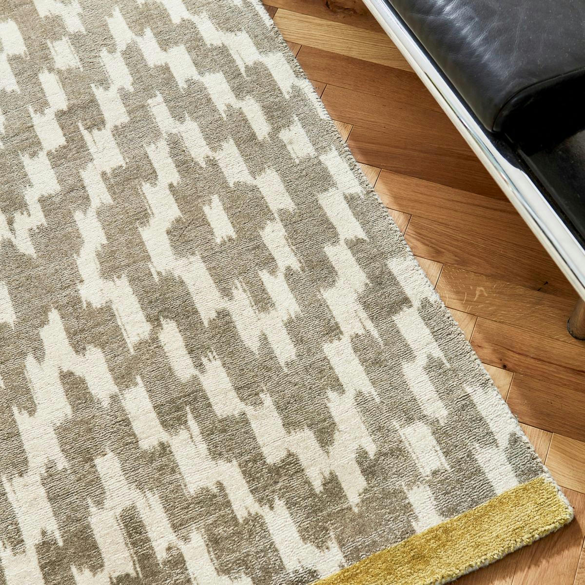 UTEKI - Tapis salon gris 120x180