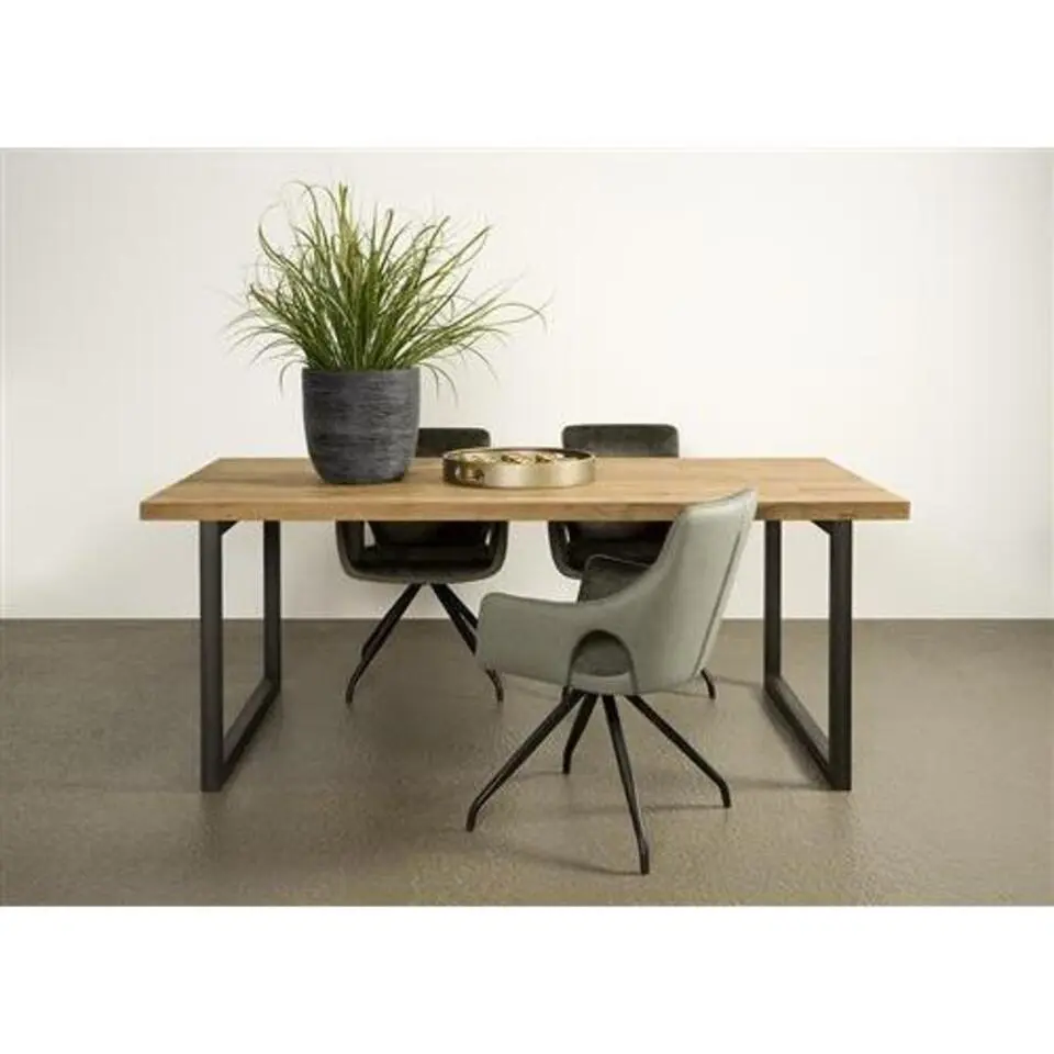 Tower Living - Lucca eettafel U-poot - 180 cm - naturel