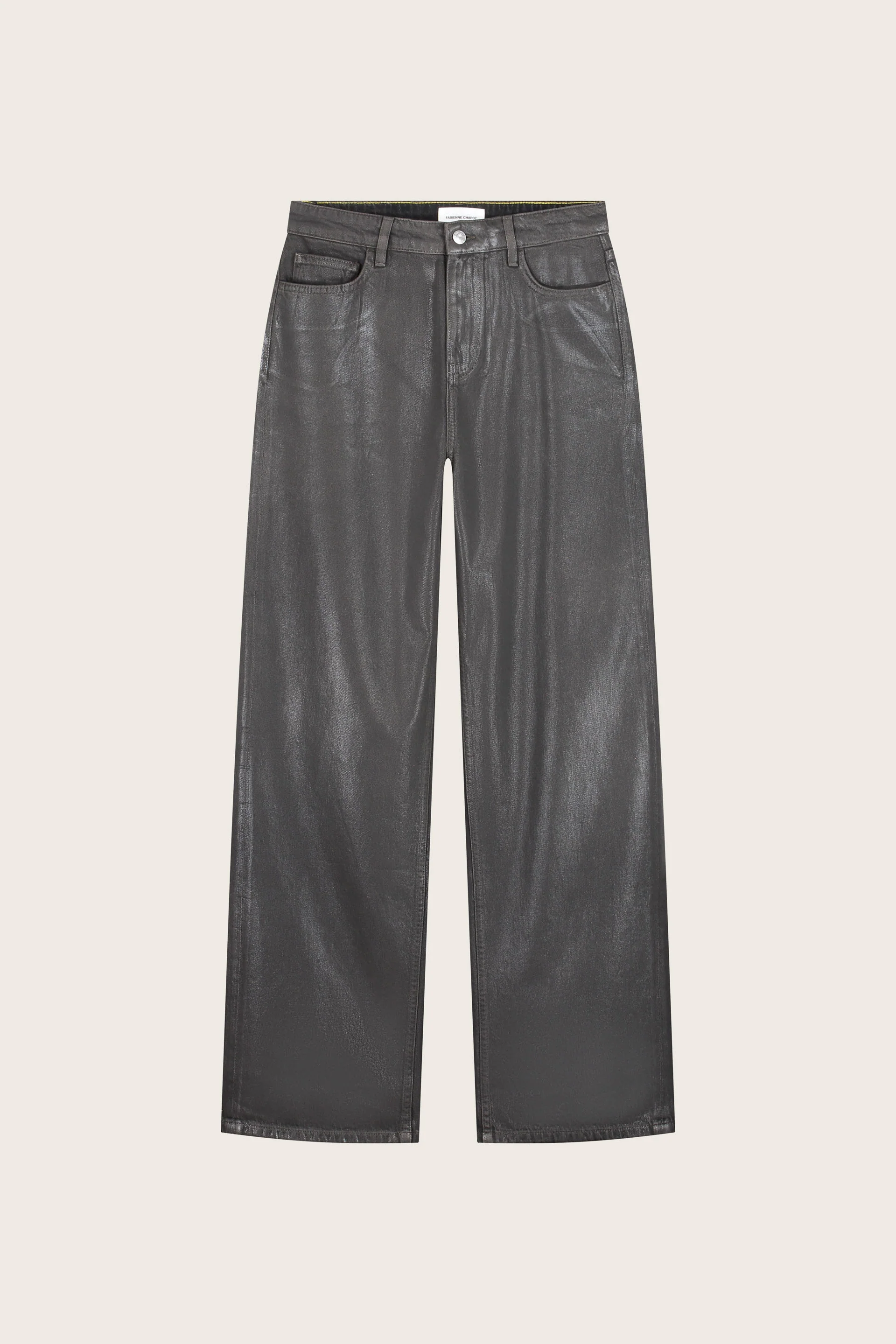 Zoe Boyfriend Jeans | Waxed Brown