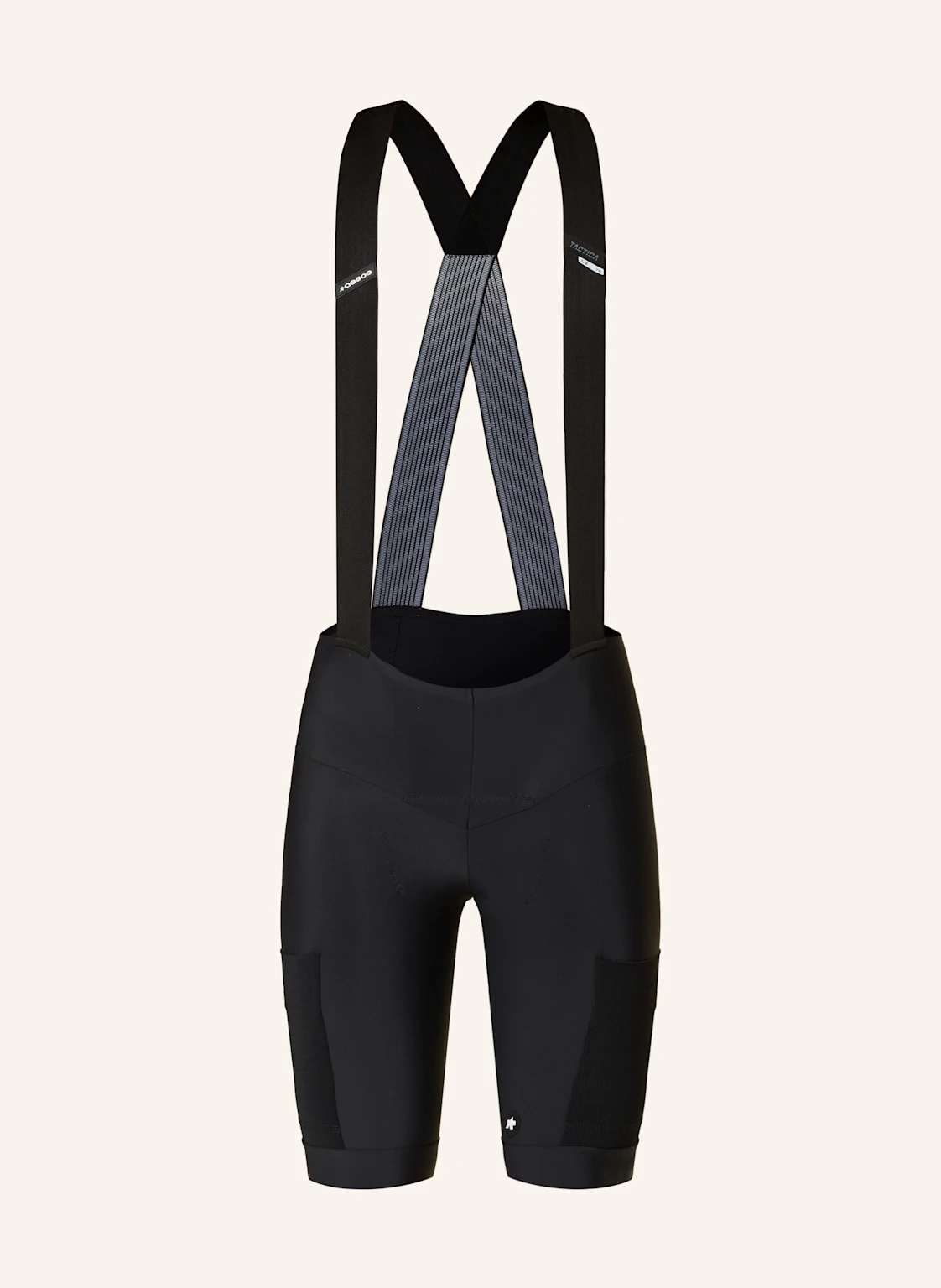 ASSOS Radhose TACTICA KIESKÄFER T5 mit Trägern und gepolstertem Einsatz