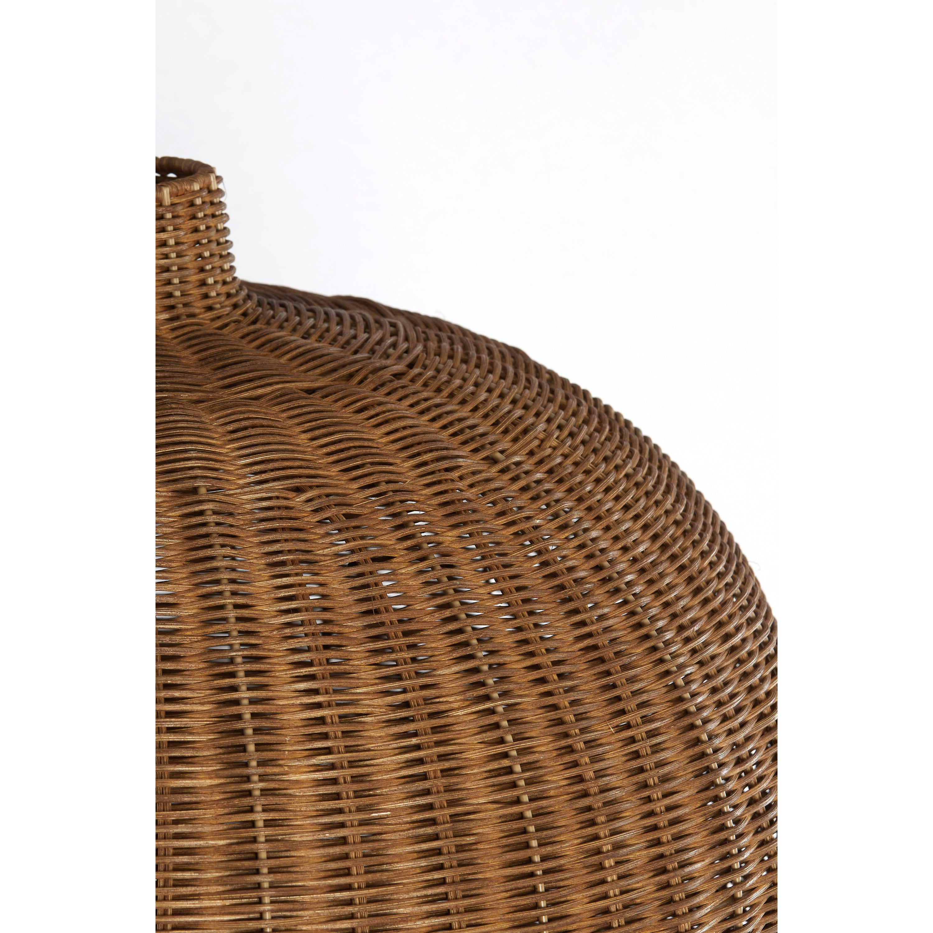 Light & Living - hanglamp - Melzor - bruin - rotan - Ø 55cm - E27 -