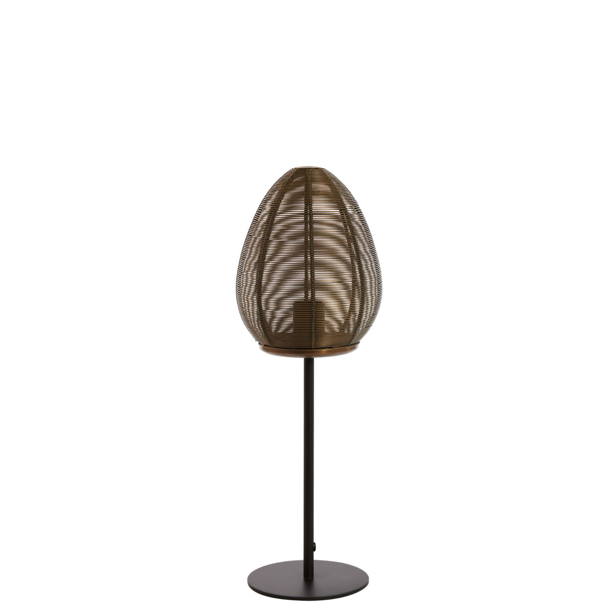 Light & Living tafellamp Yaelle - brons - Ø18cm