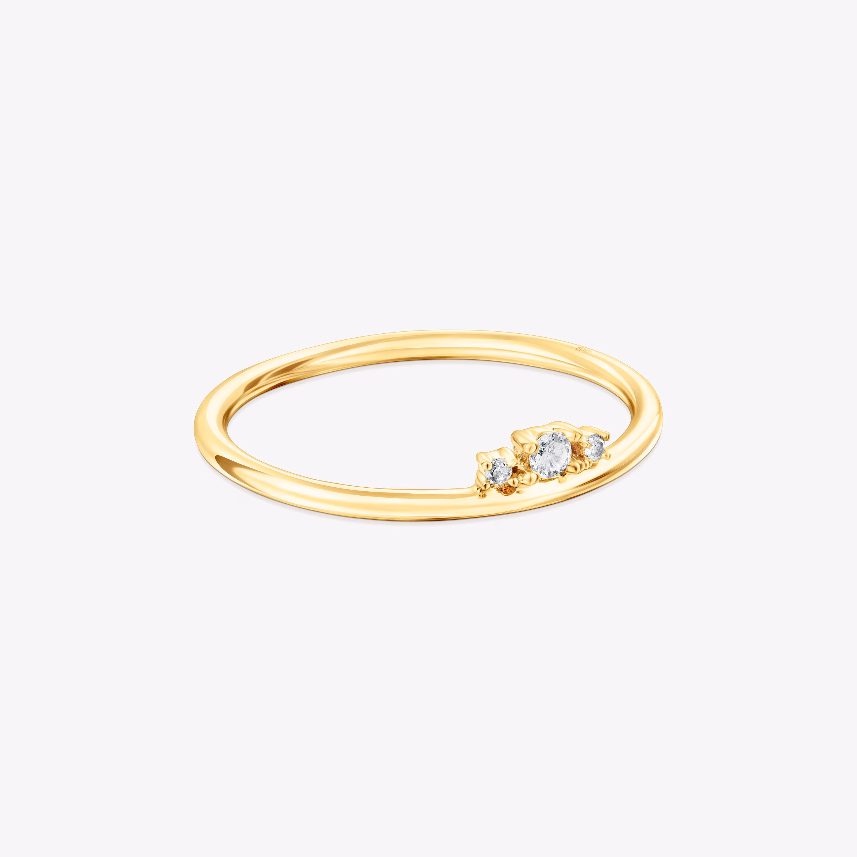 Anillo de oro y diamantes Les Classiques