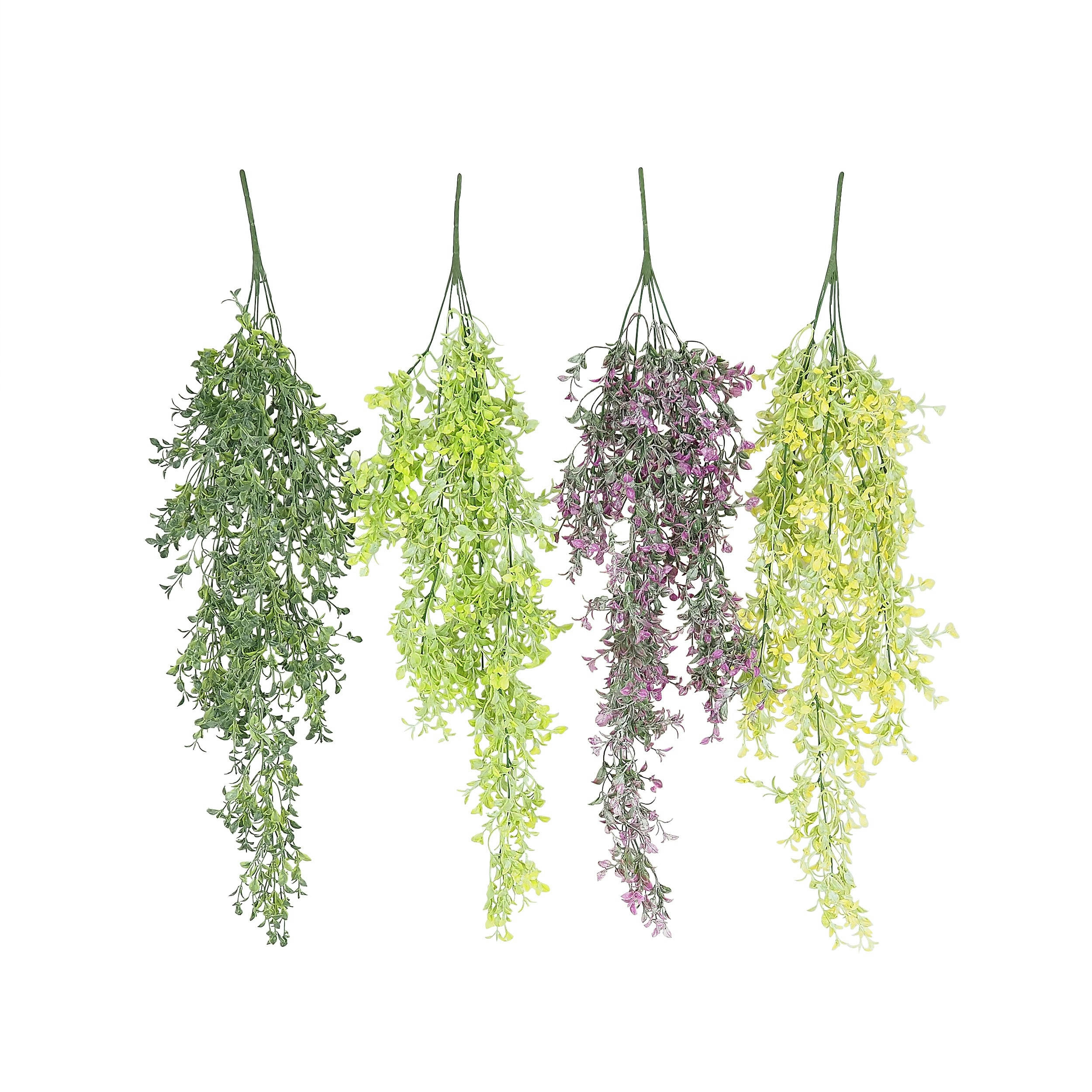 - Chute plante artificielle 80cm lot de 4