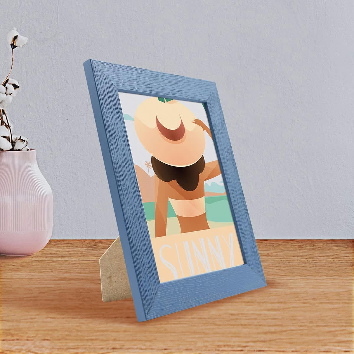 TUTTI FRUTTI - Cadre photo myrtille 15x20 cm bois reconstitué fsc