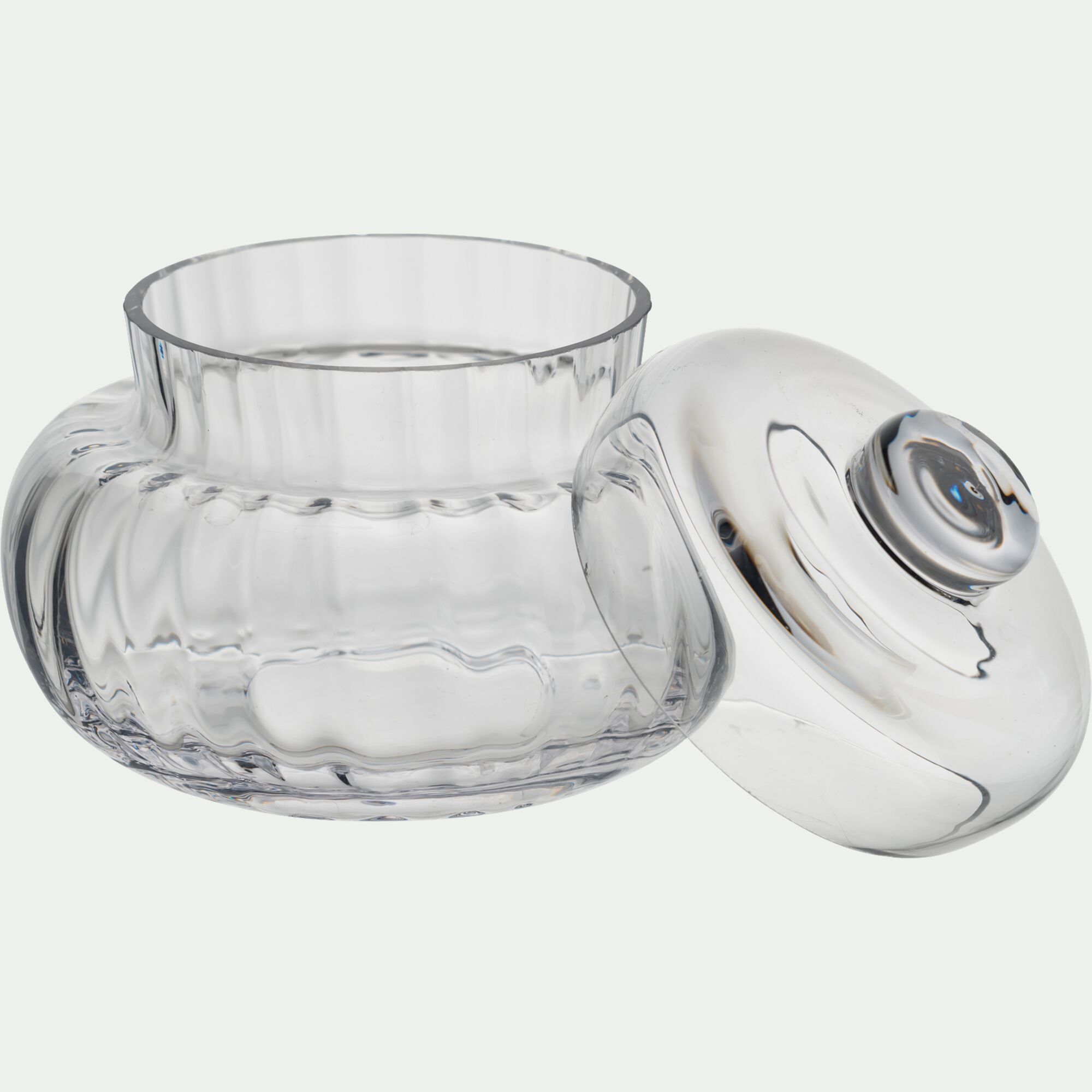 CELOSIE - Sucrier avec couvercle en verre - transparent