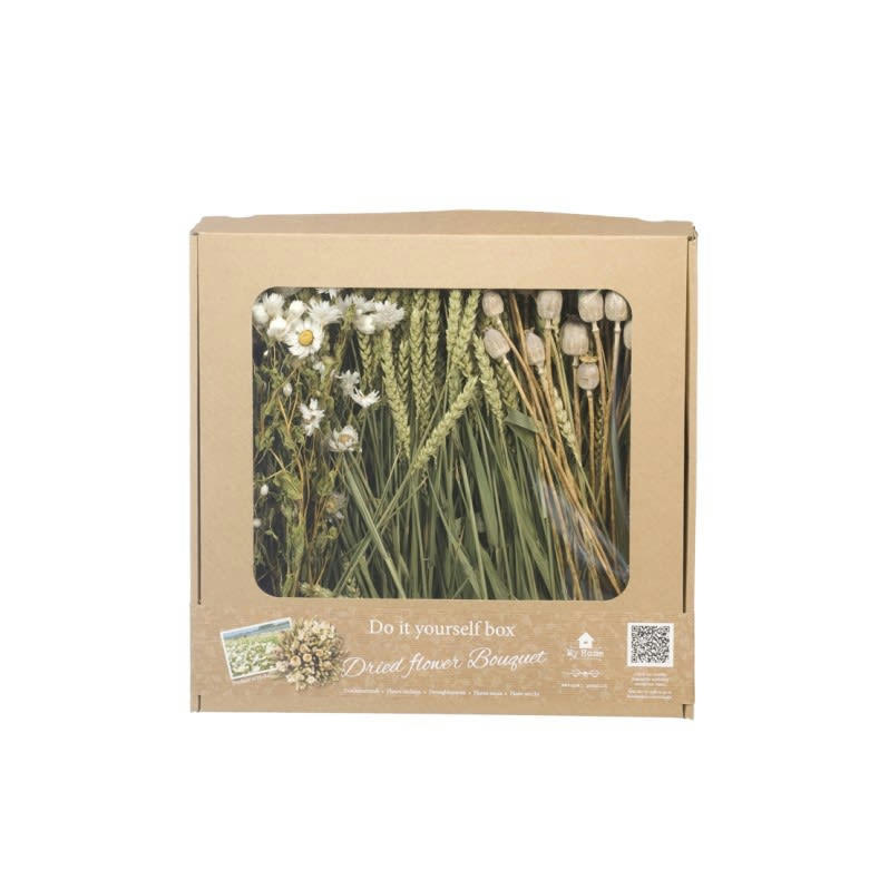 KIT DIY FS - Kit création bouquet fleurs séchées diy blanc