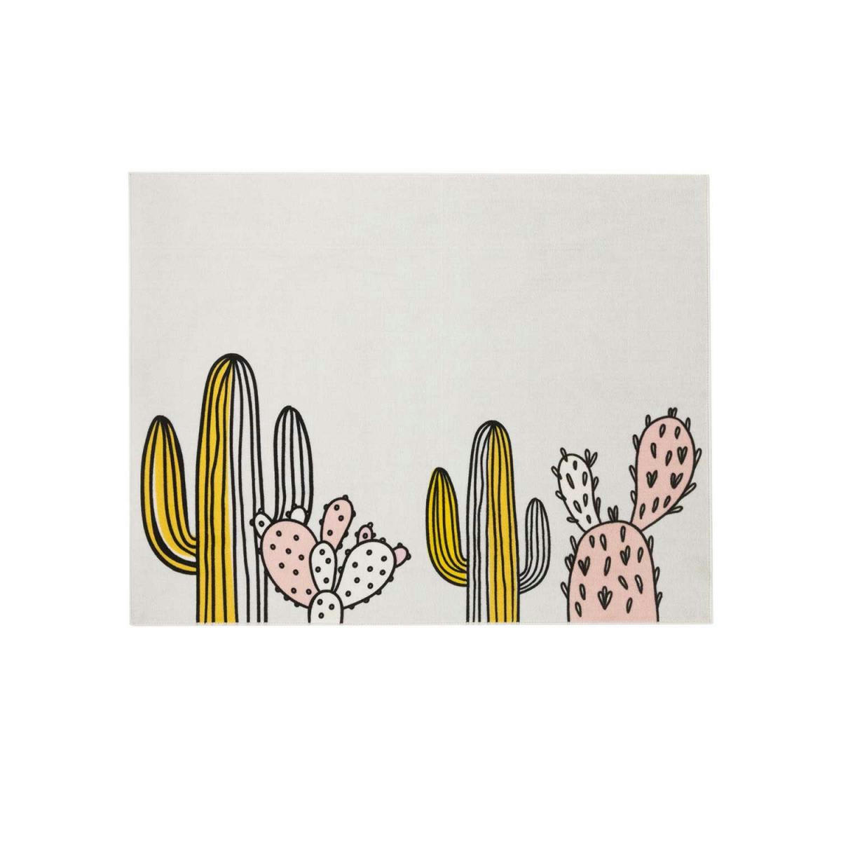 PUKTAR MD - Tapis enfant rose 95x125