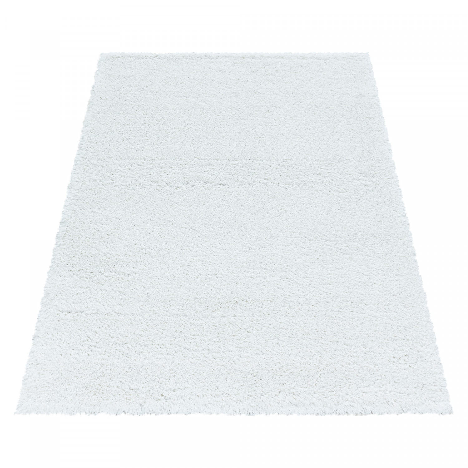 Dywan shaggy Fluffy Super Soft biały 80 cm x 150