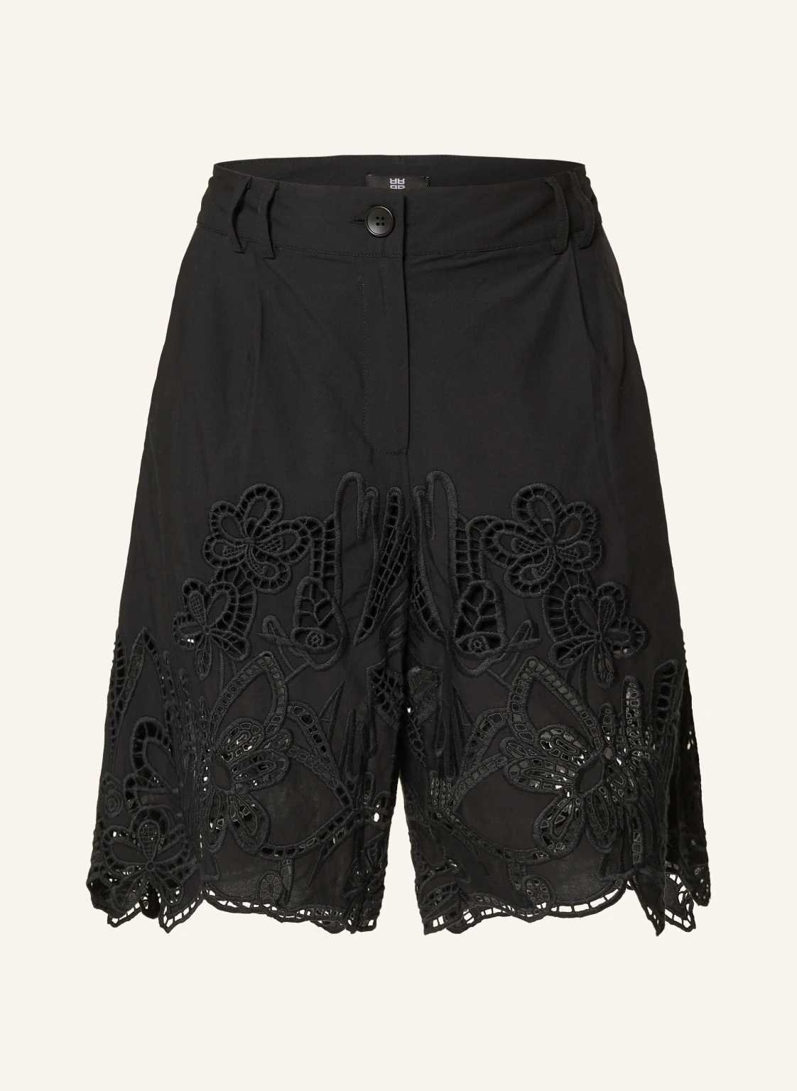 RIANI Bermudas mit Lochspitze