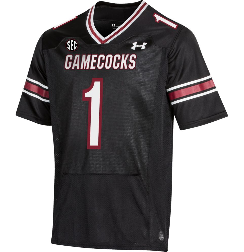 #1 South Carolina Gamecocks Classic Replica Jersey - Black