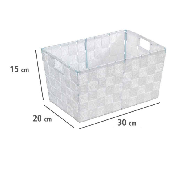 Koszyk ADRIA WHITE - pojemnik, rozmiar S, WENKO