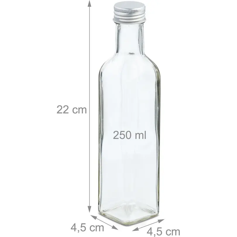 Einmachglas 8er-Set relaxdays