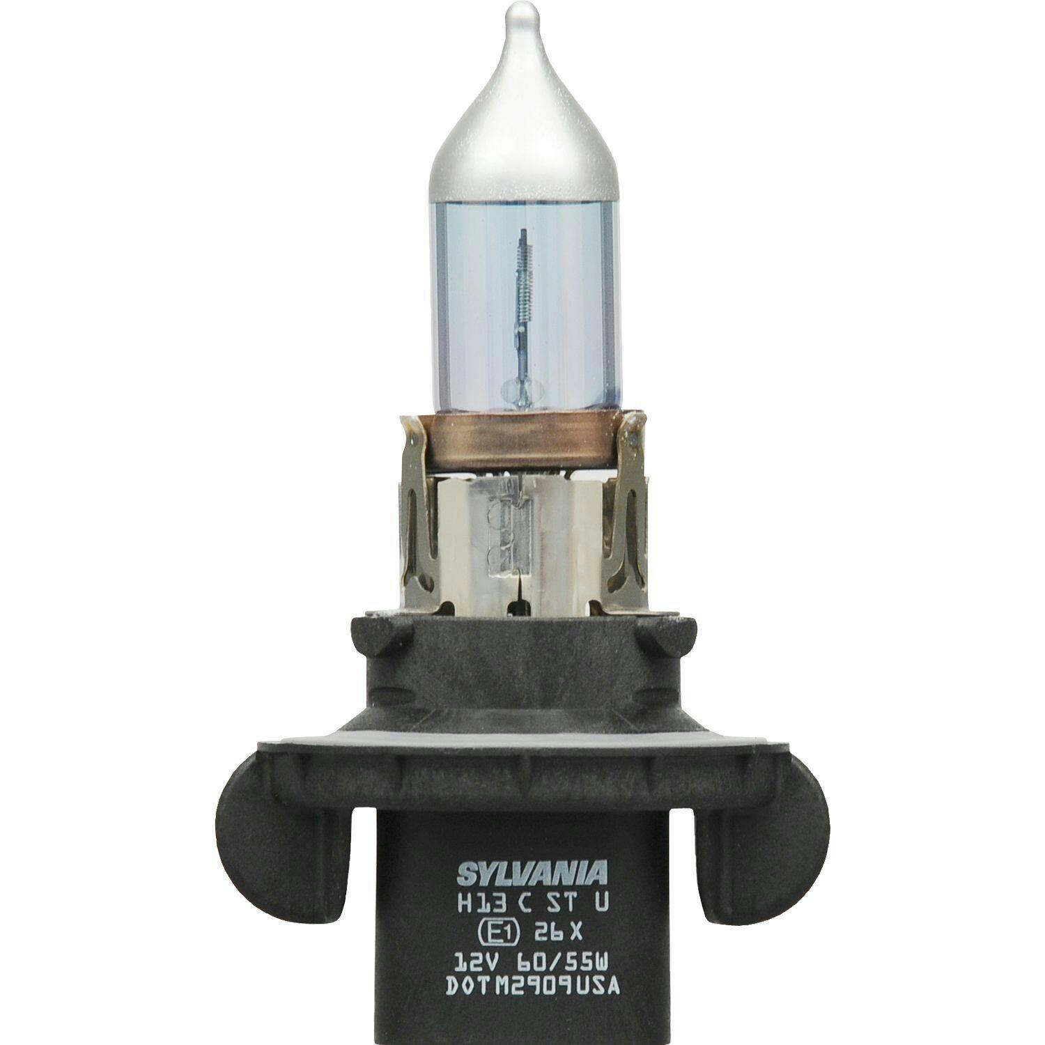 H13 Sylvania SilverStar® Halogen Headlight Bulb, Whiter Light, 2-pk