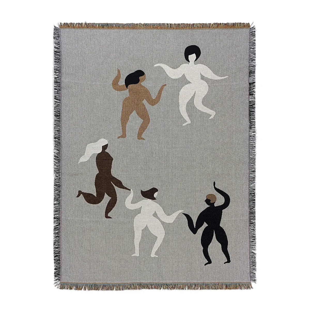 Ferm Living - Free Wandteppich, 120 x 170 cm, grau